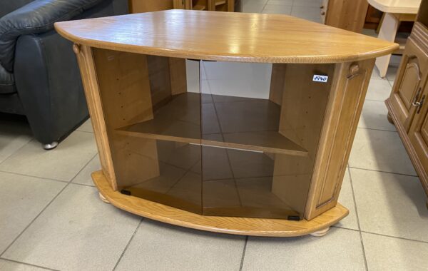 363 dubový tv stolek s skly 105-50-70cm za 1940Kč