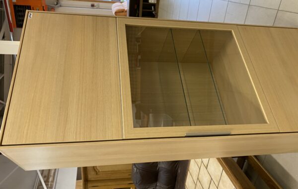 791 vitrina sonomo světlá prosklená 78x42x182cm za 2940Kč