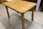 918 rozkládací jídelní světlý stůl 110x70x76,po rozložení 170cm, cena 1340Kč