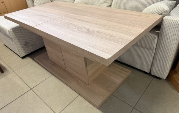 645 nový rozkládací i zvedací konf.stůl-odstín sonomo dub 130x65x57cm za 2780Kč