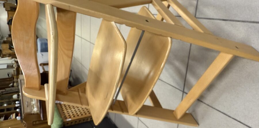 126 H A U C K   rostoucí dětská značková židle- bukový masív za 1570Kč