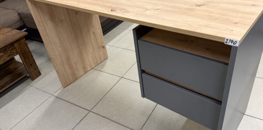405 nový psací stolek se šuplíky 125x52x76cm za 2190Kč