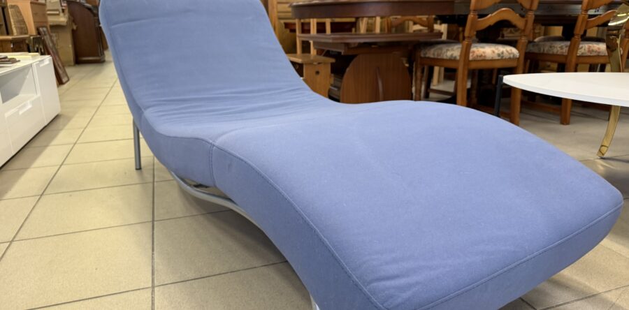 429 prohýbaná designová lenoška – modrý mikroplyš 180x70cm za 2980Kč