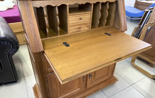 490 dubová psací komoda-,,kalamář” 100x42x107cm za 4970Kč