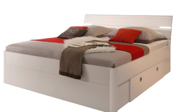 502 Dvoupostel s velkým úl.prostorem a matracemi 208 x 185cm za 6470Kč
