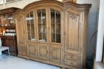 390 Belgický velký dubový,zdobený příborník – komplet masív 290x55x223cm za 18890Kč