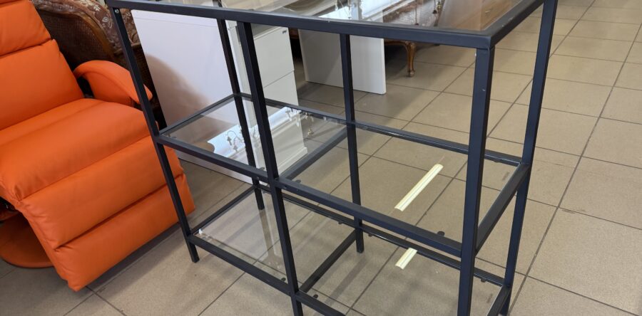 450 kovový moderní značkový ,Německý nový regál  100 x 37 x 94cm za 2250Kč