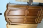 601 dubová dvoudvéřová rustikální skříň  125 x 58 x 212cm s šuplíky za 4860Kč