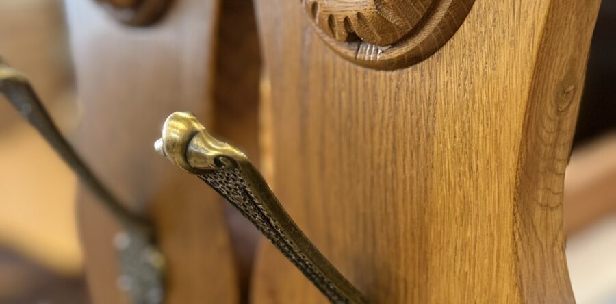 827 dubové předsíńové odkl.věšáky 17 x 147cm po 760Kč