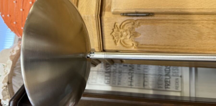 917 LED štíhlá nerezová lampa 180cm za 870Kč