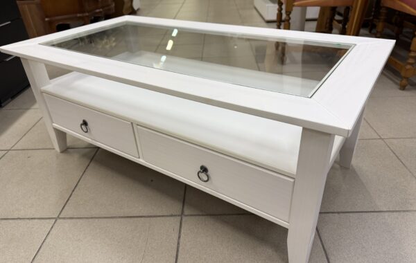 186 nové Francouzské jedlové stoly Provance s šuplíky 115x60x45cm po 1980Kč