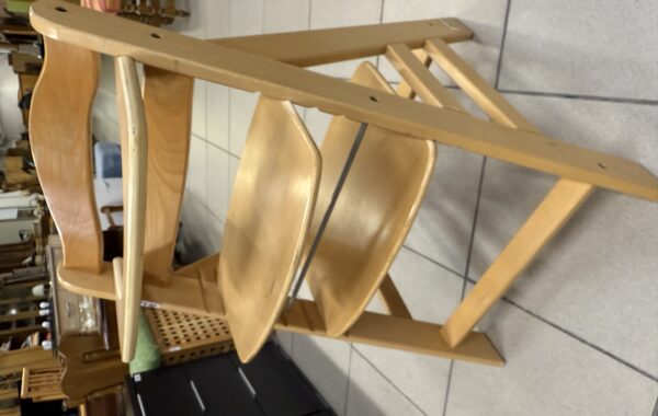 126 H A U C K   rostoucí dětská značková židle- bukový masív za 1570Kč