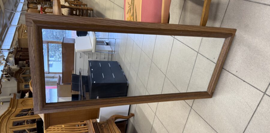 253 zrcadlo v dubovém rámu 47x105cm za 570Kč