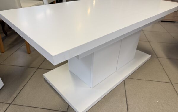 267 Bader-nový bílý rozkládací+zvedací konf.stůl 130x65x57cm za 2760Kč