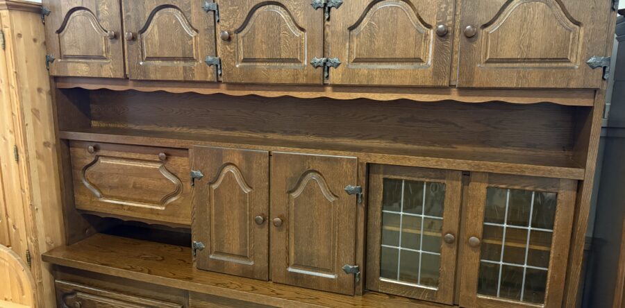 330 Holandská dubová menší knihovna 250x50x195cm za 4740Kč