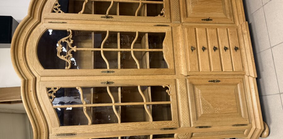 404 Dubový příborník -komplet z masívu 172x46x213cm za 9670Kč