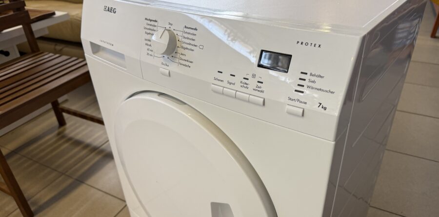 508 AEG sušička se zárukou 60x60x85cm za 3960Kč