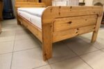 831 borovicová masívní postel,matrace + topper 100x200cm za 3670Kč
