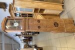 842 podlahové hodiny -borovicový kabinet 34x21x204cmvysoké za 4870Kč